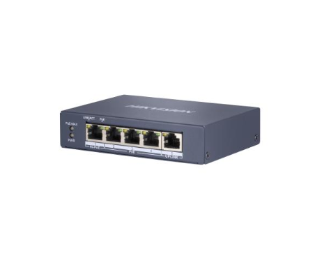 DS-3E0505HP-E 4-poorts Gigabit onbeheerde POE-switch